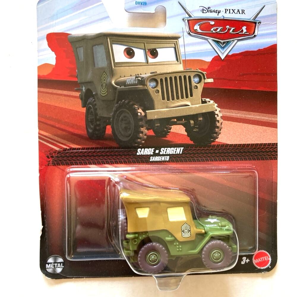 Disney Pixar Cars - Sarge Diecast Mattel New In Box